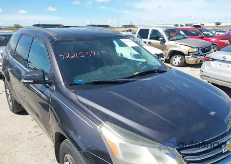 2015 Chevrolet Traverse 2Lt z USA, uszkodzony, nr VIN 1GNKRHKDXFJ274152